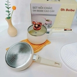 Bộ nồi chảo Oh Beibe chống dính cao cấp