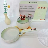 Bộ nồi chảo Oh Beibe chống dính cao cấp