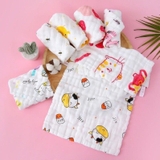Khăn sữa Kiluta 6 lớp set 5C