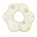 Yếm hoa xô có viền QC chống thấm cao cấp