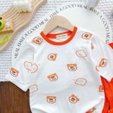 Bộ lửng thun lạnh Minkymom hoạt hình cho bé