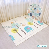 Thảm gấp HONPER 2 mặt 1m8 x 2m x 1cm