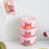 Set 4 hộp trữ đông nhựa cao cấp