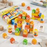 Túi Đồ Chơi Lego Lắp Ráp Hình Vịt Cho Bé