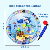 Thảm nước làm mát cho bé tập bò