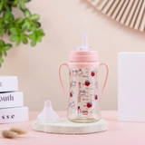 Bình nước Lion Baby có tay cầm cho bé