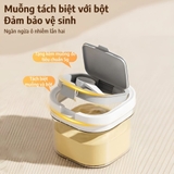Hộp đựng sữa bột chống ẩm kèm thìa