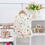 Bộ tole đùi áo cánh tiên cúc ngực H&A Kids cho bé gái