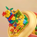 Đồ chơi lego lắp ráp kèm thùng đựng