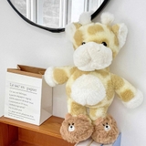 Gấu bông hình Hươu cao cổ đi dép gấu 45cm