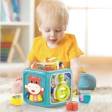 Hộp nhạc đa năng 6in1 bò bận rộn cho bé
