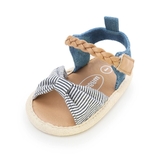 Giày sandal quai dán bèo/nơ cho bé gái