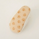 Giày búp bê vải tập đi trái tim chống trượt cho bé gái