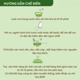 Nui ăn dặm Anpaso rau củ cho bé 6M+
