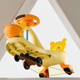 Xe lắc hình Vịt có đèn nhạc cho bé