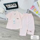 Bộ áo cộc quần dài kimono sơ sinh Maza Kids