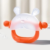 Gặm nướu silicon hình gấu kèm hộp cho bé