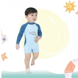 Body bơi dài tay Conoo họa tiết Tàu Ngầm cho bé