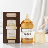 Bình sữa PPSU cổ rộng Babuu có van xả khí
