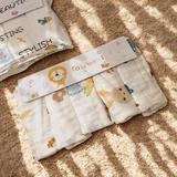Set 5 khăn sữa xô Robibabi cho bé