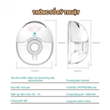 Máy hút sữa rãnh tay không dây hoa sen Kamidi Smart