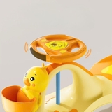 Xe lắc hình Vịt có đèn nhạc cho bé