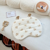Gối lót muslin tai gấu Bebezoo cho bé sơ sinh
