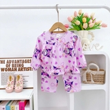 Bộ dài tay tole 2 da H&A Kids họa tiết bé gái