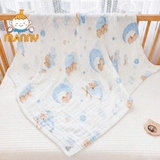 Khăn tắm 6 Lớp Manny họa tiết cổ tích 90x90cm