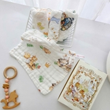 Set 5 khăn sữa xô Yumemiru họa tiết cổ tích cho bé