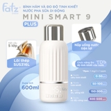 Bình hâm và đo độ tinh khiết nước pha sữa di động Fatz Baby Mini Smart 9 Plus