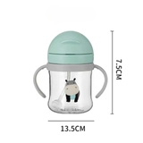 Bình nước nắp bật tròn hình thú cho bé