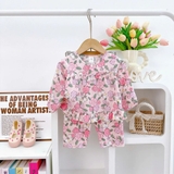 Bộ dài tay tole 2 da H&A Kids họa tiết bé gái