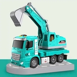Hộp đồ chơi xe cần cẩu Haitai cho bé