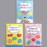 Bộ 3 quyển weap clean luyện viết kèm bút