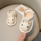 Giày sandal vải tập đi nháy mắt cho bé
