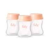 Bộ 3 bình trữ sữa Faztbaby 140ML - FB0140VN