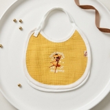 Yếm dây cúc bấm xô muslin Chang Baby cho bé