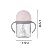 Bình nước nắp bật tròn hình thú cho bé