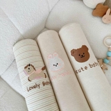 Gối ôm Ome's Cotton Hàn hữu cơ thêu cho bé