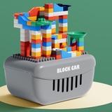 Đồ chơi xe lu chở lego 124 chi tiết cho bé