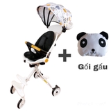 Xe đẩy 2 chiều cao cấp M8S tặng kèm gối