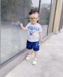 Set áo thun hình vịt Donald