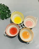 Bát sứ quai lòng màu ngẫu nhiên