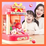Máy gắp thú bông chong chóng kèm gấu bông cho bé