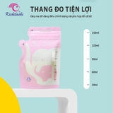 Túi trữ sữa Kichi hình voi 150ML 30 túi