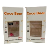 Khay trữ đông đồ ăn dặm,bảo quản thức ăn cho bé Cocobear