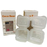 Khay trữ đông đồ ăn dặm,bảo quản thức ăn cho bé Cocobear