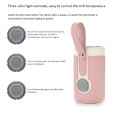 Túi da ủ sữa Aboutbaby có sạc USB