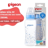 Bình sữa Pigeon Streamline họa tiết ngôi sao